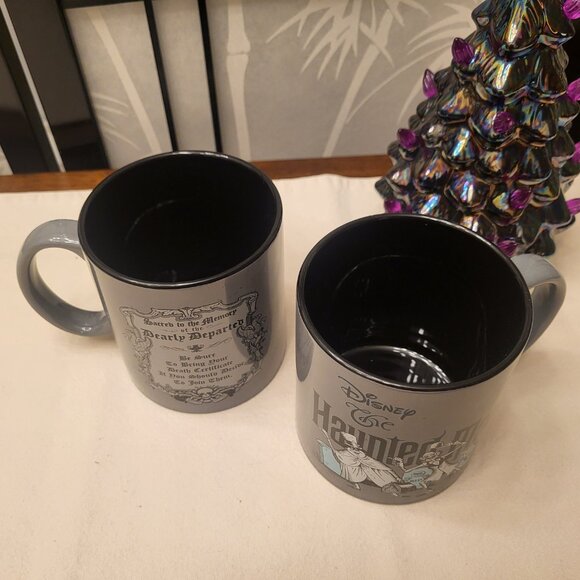 Disney Haunted Mansion 20 oz. Coffee Mugs - Set of 2 - NEW - Picture 5 of 6